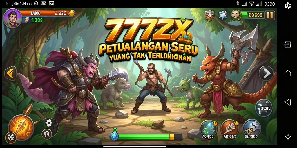 Gameplay menegangkan dan penuh petualangan dari 777ZX.