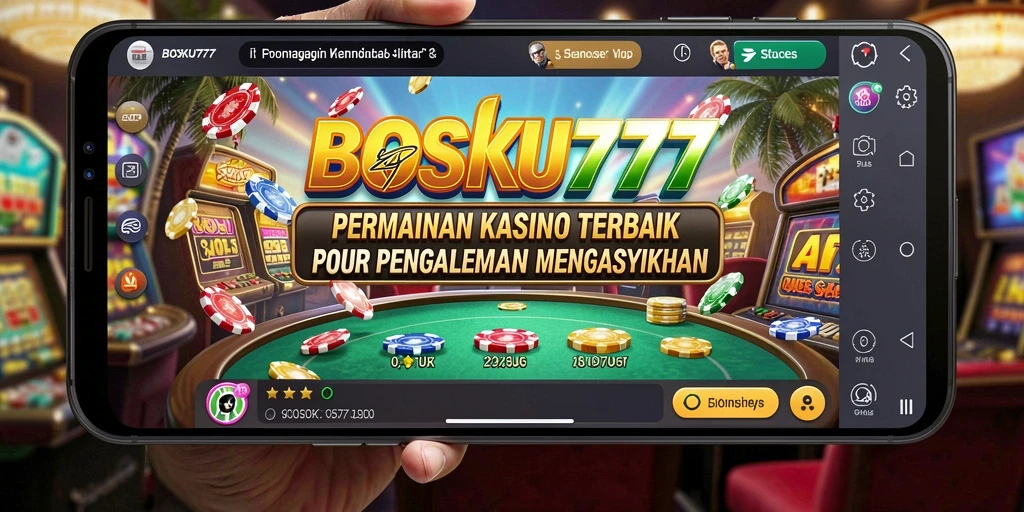 Tampilan gameplay yang menarik dari BOSKU777, penuh dengan aksi kasino.