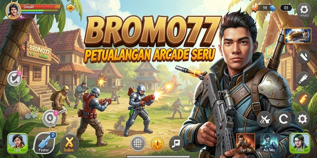 Screenshot gameplay BROMO77 yang menampilkan aksi seru dan tantangan menarik.